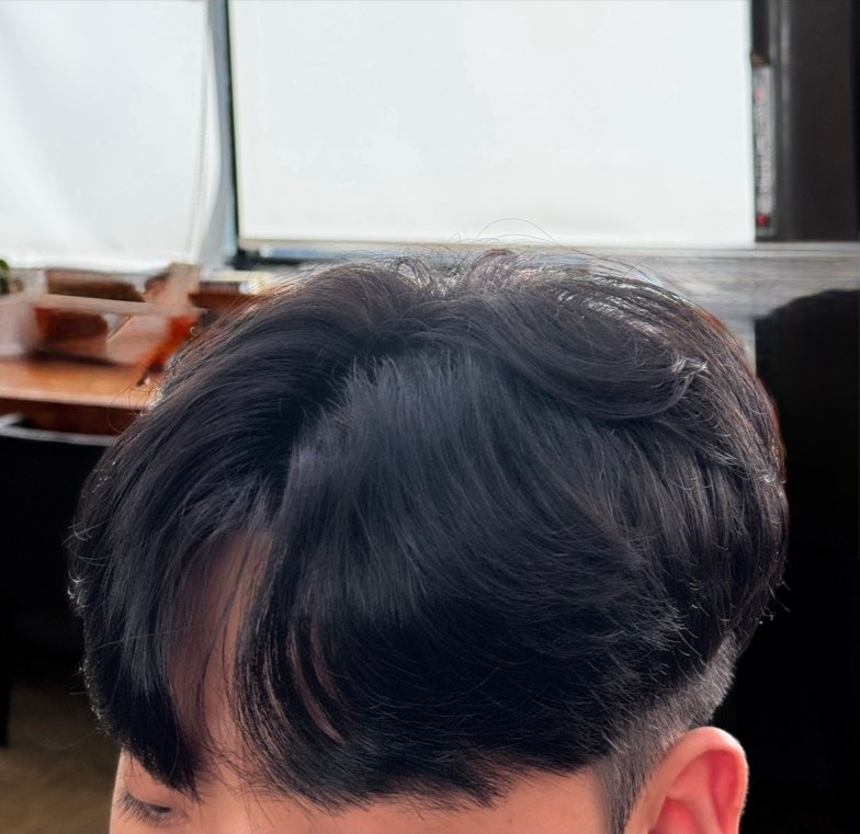 제원 실장이 시술한 가르마펌